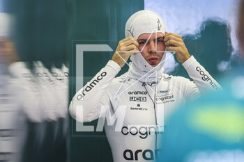 2023-02-23 - DRUGOVICH Felipe (bra), Reserve Driver of Aston Martin F1 Team, portrait during the Formula 1 Armco pre-season testing 2023 of the 2023 FIA Formula One World Championship from February 23 to 25, 2023 on the Bahrain International Circuit, in Sakhir, Bahrain - F1 - PRE-SEASON TESTING 2023 - BAHRAIN - FORMULA 1 - MOTORS