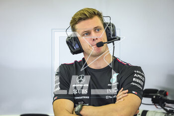 2023-02-23 - SCHUMACHER Mick (ger), Reserve Driver of Mercedes AMG F1 Team, portrait during the Formula 1 Armco pre-season testing 2023 of the 2023 FIA Formula One World Championship from February 23 to 25, 2023 on the Bahrain International Circuit, in Sakhir, Bahrain - F1 - PRE-SEASON TESTING 2023 - BAHRAIN - FORMULA 1 - MOTORS