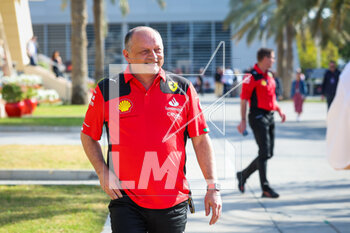 2023-02-23 - VASSEUR Frédéric (fra), Team Principal & General Manager of the Scuderia Ferrari, portrait during the Formula 1 Aramco pre-season testing 2023 of the 2023 FIA Formula One World Championship from February 23 to 25, 2023 on the Bahrain International Circuit, in Sakhir, Bahrain - F1 - PRE-SEASON TESTING 2023 - BAHRAIN - FORMULA 1 - MOTORS