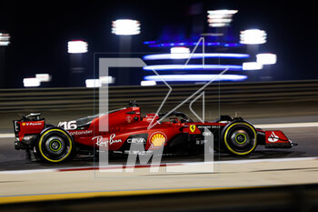2023-02-23 - 16 LECLERC Charles (mco), Scuderia Ferrari SF-23, action during the Formula 1 Aramco pre-season testing 2023 of the 2023 FIA Formula One World Championship from February 23 to 25, 2023 on the Bahrain International Circuit, in Sakhir, Bahrain - F1 - PRE-SEASON TESTING 2023 - BAHRAIN - FORMULA 1 - MOTORS