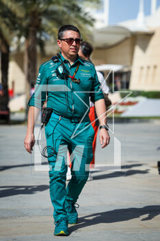2023-02-24 - FURBATTO Luca, Engineering Director of Aston Martin F1 Team, portrait during the Formula 1 Aramco pre-season testing 2023 of the 2023 FIA Formula One World Championship from February 23 to 25, 2023 on the Bahrain International Circuit, in Sakhir, Bahrain - F1 - PRE-SEASON TESTING 2023 - BAHRAIN - FORMULA 1 - MOTORS