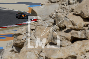 2023-02-24 - 04 NORRIS Lando (gbr), McLaren F1 Team MCL60, action during the Formula 1 Armco pre-season testing 2023 of the 2023 FIA Formula One World Championship from February 23 to 25, 2023 on the Bahrain International Circuit, in Sakhir, Bahrain - F1 - PRE-SEASON TESTING 2023 - BAHRAIN - FORMULA 1 - MOTORS
