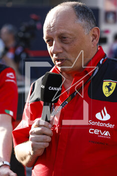 2023-02-25 - VASSEUR Frédéric (fra), Team Principal & General Manager of the Scuderia Ferrari, portrait during the Formula 1 Aramco pre-season testing 2023 of the 2023 FIA Formula One World Championship from February 23 to 25, 2023 on the Bahrain International Circuit, in Sakhir, Bahrain - F1 - PRE-SEASON TESTING 2023 - BAHRAIN - FORMULA 1 - MOTORS