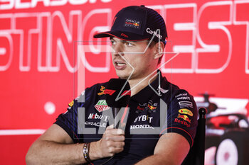 2023-02-25 - VERSTAPPEN Max (ned), Red Bull Racing RB19, portrait during the Formula 1 Aramco pre-season testing 2023 of the 2023 FIA Formula One World Championship from February 23 to 25, 2023 on the Bahrain International Circuit, in Sakhir, Bahrain - F1 - PRE-SEASON TESTING 2023 - BAHRAIN - FORMULA 1 - MOTORS