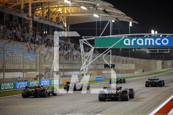 2023-02-25 - starting grid, grille de depart, race start practice during the Formula 1 Aramco pre-season testing 2023 of the 2023 FIA Formula One World Championship from February 23 to 25, 2023 on the Bahrain International Circuit, in Sakhir, Bahrain - F1 - PRE-SEASON TESTING 2023 - BAHRAIN - FORMULA 1 - MOTORS