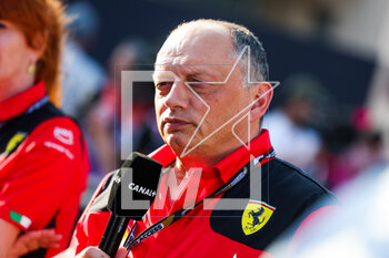 2023-02-25 - VASSEUR Frédéric (fra), Team Principal & General Manager of the Scuderia Ferrari, portrait during the Formula 1 Aramco pre-season testing 2023 of the 2023 FIA Formula One World Championship from February 23 to 25, 2023 on the Bahrain International Circuit, in Sakhir, Bahrain - F1 - PRE-SEASON TESTING 2023 - BAHRAIN - FORMULA 1 - MOTORS