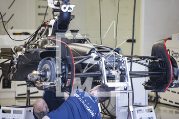 2023-03-02 - Scuderia AlphaTauri AT04, mechanical detail bodywork, carrosserie, during the Formula 1 Gulf Air Bahrain Grand Prix 2023, 1st round of the 2023 FIA Formula One World Championship from March 2
3 to 5, 2023 on the Bahrain International Circuit, in Sakhir, Bahrain - F1 - BAHRAIN GRAND PRIX 2023 - FORMULA 1 - MOTORS