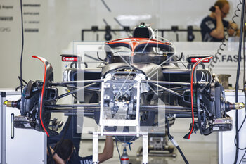2023-03-02 - Scuderia AlphaTauri AT04, mechanical detail bodywork, carrosserie, during the Formula 1 Gulf Air Bahrain Grand Prix 2023, 1st round of the 2023 FIA Formula One World Championship from March 2
3 to 5, 2023 on the Bahrain International Circuit, in Sakhir, Bahrain - F1 - BAHRAIN GRAND PRIX 2023 - FORMULA 1 - MOTORS
