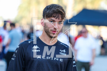 2023-03-02 - GASLY Pierre (fra), Alpine F1 Team A523, portrait during the Formula 1 Gulf Air Bahrain Grand Prix 2023, 1st round of the 2023 FIA Formula One World Championship from March 2
3 to 5, 2023 on the Bahrain International Circuit, in Sakhir, Bahrain - F1 - BAHRAIN GRAND PRIX 2023 - FORMULA 1 - MOTORS