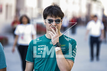 2023-03-02 - STROLL Lance (can), Aston Martin F1 Team AMR23, portrait during the Formula 1 Gulf Air Bahrain Grand Prix 2023, 1st round of the 2023 FIA Formula One World Championship from March 2 to 5, 2023 on the Bahrain International Circuit, in Sakhir, Bahrain - F1 - BAHRAIN GRAND PRIX 2023 - FORMULA 1 - MOTORS