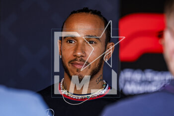 2023-03-02 - HAMILTON Lewis (gbr), Mercedes AMG F1 Team W14, portrait during the Formula 1 Gulf Air Bahrain Grand Prix 2023, 1st round of the 2023 FIA Formula One World Championship from March 2 to 5, 2023 on the Bahrain International Circuit, in Sakhir, Bahrain - F1 - BAHRAIN GRAND PRIX 2023 - FORMULA 1 - MOTORS