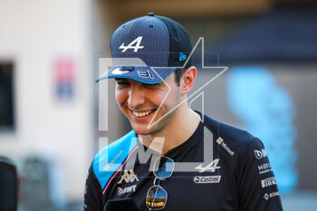 2023-03-02 - OCON Esteban (fra), Alpine F1 Team A523, portrait during the Formula 1 Gulf Air Bahrain Grand Prix 2023, 1st round of the 2023 FIA Formula One World Championship from March 2 to 5, 2023 on the Bahrain International Circuit, in Sakhir, Bahrain - F1 - BAHRAIN GRAND PRIX 2023 - FORMULA 1 - MOTORS
