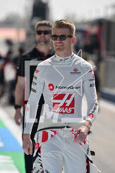 2023-03-02 - HULKENBERG Nico (ger), Haas F1 Team VF-23 Ferrari, portrait during the Formula 1 Gulf Air Bahrain Grand Prix 2023, 1st round of the 2023 FIA Formula One World Championship from March 2 to 5, 2023 on the Bahrain International Circuit, in Sakhir, Bahrain - F1 - BAHRAIN GRAND PRIX 2023 - FORMULA 1 - MOTORS