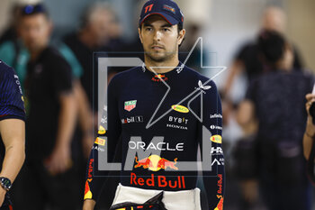 2023-03-02 - PEREZ Sergio (mex), Red Bull Racing RB19, portrait during the Formula 1 Gulf Air Bahrain Grand Prix 2023, 1st round of the 2023 FIA Formula One World Championship from March 2 to 5, 2023 on the Bahrain International Circuit, in Sakhir, Bahrain - F1 - BAHRAIN GRAND PRIX 2023 - FORMULA 1 - MOTORS