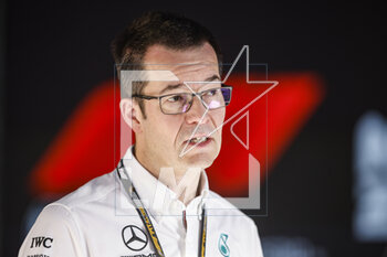 2023-03-03 - ELLIOTT Mike, Technical Director of Mercedes AMG F1 Team, portrait during the Formula 1 Gulf Air Bahrain Grand Prix 2023, 1st round of the 2023 FIA Formula One World Championship from March 2 to 5, 2023 on the Bahrain International Circuit, in Sakhir, Bahrain - F1 - BAHRAIN GRAND PRIX 2023 - FORMULA 1 - MOTORS