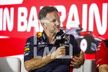 2023-03-03 - HORNER Christian (gbr), Team Principal of Red Bull Racing, portrait during the Formula 1 Gulf Air Bahrain Grand Prix 2023, 1st round of the 2023 FIA Formula One World Championship from March 2 to 5, 2023 on the Bahrain International Circuit, in Sakhir, Bahrain - F1 - BAHRAIN GRAND PRIX 2023 - FORMULA 1 - MOTORS