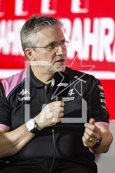 2023-03-03 - FRY Pat, Chassis Technical Director of Alpine F1 Team, portrait during the Formula 1 Gulf Air Bahrain Grand Prix 2023, 1st round of the 2023 FIA Formula One World Championship from March 2 to 5, 2023 on the Bahrain International Circuit, in Sakhir, Bahrain - F1 - BAHRAIN GRAND PRIX 2023 - FORMULA 1 - MOTORS