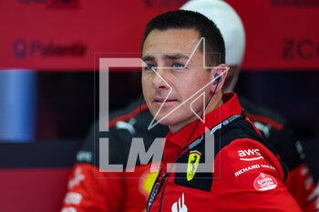 2023-03-03 - FERRARI Andrea, physio of LECLERC Charles (mco), Scuderia Ferrari SF-23, portrait, during the Formula 1 Gulf Air Bahrain Grand Prix 2023, 1st round of the 2023 FIA Formula One World Championship from March 2 to 5, 2023 on the Bahrain International Circuit, in Sakhir, Bahrain - F1 - BAHRAIN GRAND PRIX 2023 - FORMULA 1 - MOTORS