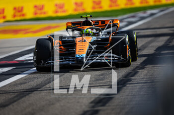 2023-03-03 - 04 NORRIS Lando (gbr), McLaren F1 Team MCL60, action during the Formula 1 Gulf Air Bahrain Grand Prix 2023, 1st round of the 2023 FIA Formula One World Championship from March 2 to 5, 2023 on the Bahrain International Circuit, in Sakhir, Bahrain - F1 - BAHRAIN GRAND PRIX 2023 - FORMULA 1 - MOTORS
