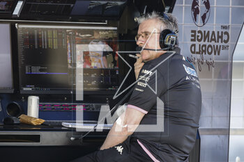 2023-03-03 - FRY Pat, Chassis Technical Director of Alpine F1 Team, portrait during the Formula 1 Gulf Air Bahrain Grand Prix 2023, 1st round of the 2023 FIA Formula One World Championship from March 2 to 5, 2023 on the Bahrain International Circuit, in Sakhir, Bahrain - F1 - BAHRAIN GRAND PRIX 2023 - FORMULA 1 - MOTORS