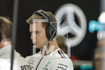 2023-03-03 - SCHUMACHER Mick (ger), Reserve Driver of Mercedes AMG F1 Team, portrait during the Formula 1 Gulf Air Bahrain Grand Prix 2023, 1st round of the 2023 FIA Formula One World Championship from March 2 to 5, 2023 on the Bahrain International Circuit, in Sakhir, Bahrain - F1 - BAHRAIN GRAND PRIX 2023 - FORMULA 1 - MOTORS