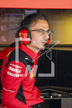 2023-03-03 - MEKIES Laurent (fra), Racing Director of the Scuderia Ferrari, portrait during the Formula 1 Gulf Air Bahrain Grand Prix 2023, 1st round of the 2023 FIA Formula One World Championship from March 2 to 5, 2023 on the Bahrain International Circuit, in Sakhir, Bahrain - F1 - BAHRAIN GRAND PRIX 2023 - FORMULA 1 - MOTORS
