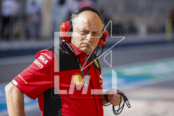 2023-03-03 - VASSEUR Frédéric (fra), Team Principal & General Manager of the Scuderia Ferrari, portrait during the Formula 1 Gulf Air Bahrain Grand Prix 2023, 1st round of the 2023 FIA Formula One World Championship from March 2 to 5, 2023 on the Bahrain International Circuit, in Sakhir, Bahrain - F1 - BAHRAIN GRAND PRIX 2023 - FORMULA 1 - MOTORS