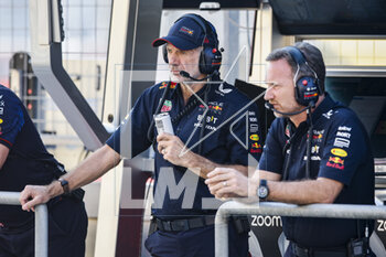 2023-03-03 - NEWEY Adrian (gbr), Chief Technical Officer of Red Bull Racing, portrait HORNER Christian (gbr), Team Principal of Red Bull Racing, portrait during the Formula 1 Gulf Air Bahrain Grand Prix 2023, 1st round of the 2023 FIA Formula One World Championship from March 2 to 5, 2023 on the Bahrain International Circuit, in Sakhir, Bahrain - F1 - BAHRAIN GRAND PRIX 2023 - FORMULA 1 - MOTORS
