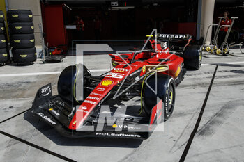 2023-03-03 - Scuderia Ferrari SF-23, mechanical detail during the Formula 1 Gulf Air Bahrain Grand Prix 2023, 1st round of the 2023 FIA Formula One World Championship from March 2 to 5, 2023 on the Bahrain International Circuit, in Sakhir, Bahrain - F1 - BAHRAIN GRAND PRIX 2023 - FORMULA 1 - MOTORS