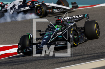 2023-03-03 - 63 RUSSELL George (gbr), Mercedes AMG F1 Team W14, action during the Formula 1 Gulf Air Bahrain Grand Prix 2023, 1st round of the 2023 FIA Formula One World Championship from March 2 to 5, 2023 on the Bahrain International Circuit, in Sakhir, Bahrain - F1 - BAHRAIN GRAND PRIX 2023 - FORMULA 1 - MOTORS