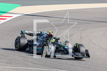 2023-03-03 - 
 Lewis Hamilton (GBR) Mercedes W14 E Performance


durinFORMULA 1 GULF AIR BAHRAIN GRAND PRIX 2023 - FORMULA 1 GULF AIR BAHRAIN GRAND PRIX 2023 - FORMULA 1 - MOTORS