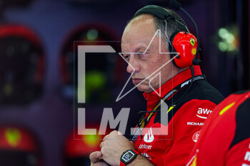 2023-03-04 - VASSEUR Frédéric (fra), Team Principal & General Manager of the Scuderia Ferrari, portrait during the Formula 1 Gulf Air Bahrain Grand Prix 2023, 1st round of the 2023 FIA Formula One World Championship from March 2 to 5, 2023 on the Bahrain International Circuit, in Sakhir, Bahrain - F1 - BAHRAIN GRAND PRIX 2023 - FORMULA 1 - MOTORS