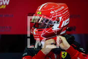 2023-03-04 - LECLERC Charles (mco), Scuderia Ferrari SF-23, portrait during the Formula 1 Gulf Air Bahrain Grand Prix 2023, 1st round of the 2023 FIA Formula One World Championship from March 2 to 5, 2023 on the Bahrain International Circuit, in Sakhir, Bahrain - F1 - BAHRAIN GRAND PRIX 2023 - FORMULA 1 - MOTORS