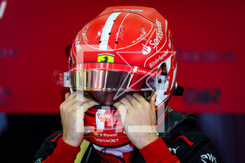 2023-03-04 - LECLERC Charles (mco), Scuderia Ferrari SF-23, portrait during the Formula 1 Gulf Air Bahrain Grand Prix 2023, 1st round of the 2023 FIA Formula One World Championship from March 2 to 5, 2023 on the Bahrain International Circuit, in Sakhir, Bahrain - F1 - BAHRAIN GRAND PRIX 2023 - FORMULA 1 - MOTORS