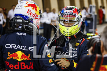 2023-03-04 - VERSTAPPEN Max (ned), Red Bull Racing RB19, portrait PEREZ Sergio (mex), Red Bull Racing RB19, portrait during the Formula 1 Gulf Air Bahrain Grand Prix 2023, 1st round of the 2023 FIA Formula One World Championship from March 2 to 5, 2023 on the Bahrain International Circuit, in Sakhir, Bahrain - F1 - BAHRAIN GRAND PRIX 2023 - FORMULA 1 - MOTORS