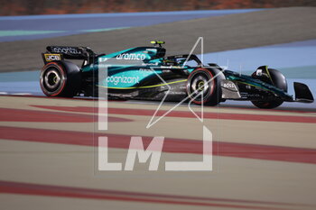 2023-03-04 - 14 ALONSO Fernando (spa), Aston Martin F1 Team AMR23, action during the Formula 1 Gulf Air Bahrain Grand Prix 2023, 1st round of the 2023 FIA Formula One World Championship from March 2 to 5, 2023 on the Bahrain International Circuit, in Sakhir, Bahrain - F1 - BAHRAIN GRAND PRIX 2023 - FORMULA 1 - MOTORS
