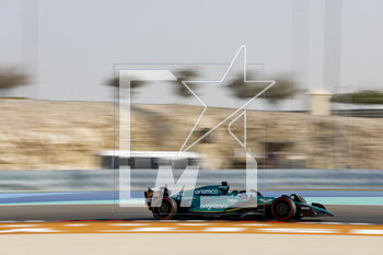 2023-03-04 - 18 STROLL Lance (can), Aston Martin F1 Team AMR23, action during the Formula 1 Gulf Air Bahrain Grand Prix 2023, 1st round of the 2023 FIA Formula One World Championship from March 3 to 5, 2023 on the Bahrain International Circuit, in Sakhir, Bahrain - F1 - BAHRAIN GRAND PRIX 2023 - FORMULA 1 - MOTORS