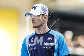 2023-03-05 - SARGEANT Logan (usa), Williams Racing FW45, portrait during the Formula 1 Gulf Air Bahrain Grand Prix 2023, 1st round of the 2023 FIA Formula One World Championship from March 2 to 5, 2023 on the Bahrain International Circuit, in Sakhir, Bahrain - F1 - BAHRAIN GRAND PRIX 2023 - RACE - FORMULA 1 - MOTORS