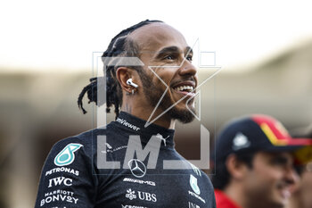 2023-03-05 - HAMILTON Lewis (gbr), Mercedes AMG F1 Team W14, portrait during the Formula 1 Gulf Air Bahrain Grand Prix 2023, 1st round of the 2023 FIA Formula One World Championship from March 2 to 5, 2023 on the Bahrain International Circuit, in Sakhir, Bahrain - F1 - BAHRAIN GRAND PRIX 2023 - RACE - FORMULA 1 - MOTORS