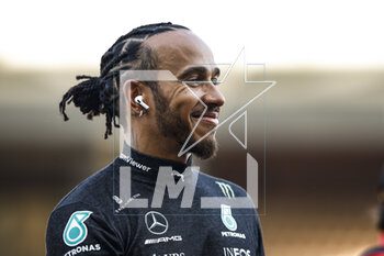 2023-03-05 - HAMILTON Lewis (gbr), Mercedes AMG F1 Team W14, portrait during the Formula 1 Gulf Air Bahrain Grand Prix 2023, 1st round of the 2023 FIA Formula One World Championship from March 2 to 5, 2023 on the Bahrain International Circuit, in Sakhir, Bahrain - F1 - BAHRAIN GRAND PRIX 2023 - RACE - FORMULA 1 - MOTORS