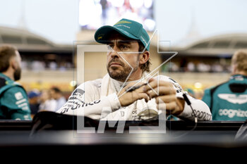 2023-03-05 - ALONSO Fernando (spa), Aston Martin F1 Team AMR23, portrait during the Formula 1 Gulf Air Bahrain Grand Prix 2023, 1st round of the 2023 FIA Formula One World Championship from March 3 to 5, 2023 on the Bahrain International Circuit, in Sakhir, Bahrain - F1 - BAHRAIN GRAND PRIX 2023 - RACE - FORMULA 1 - MOTORS