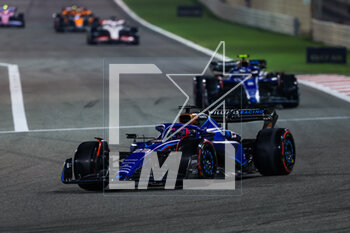 2023-03-05 - 23 ALBON Alexander (tha), Williams Racing FW45, action during the Formula 1 Gulf Air Bahrain Grand Prix 2023, 1st round of the 2023 FIA Formula One World Championship from March 3 to 5, 2023 on the Bahrain International Circuit, in Sakhir, Bahrain - F1 - BAHRAIN GRAND PRIX 2023 - RACE - FORMULA 1 - MOTORS