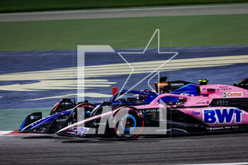 2023-03-05 - 10 GASLY Pierre (fra), Alpine F1 Team A523, 23 ALBON Alexander (tha), Williams Racing FW45, action during the Formula 1 Gulf Air Bahrain Grand Prix 2023, 1st round of the 2023 FIA Formula One World Championship from March 3 to 5, 2023 on the Bahrain International Circuit, in Sakhir, Bahrain - F1 - BAHRAIN GRAND PRIX 2023 - RACE - FORMULA 1 - MOTORS
