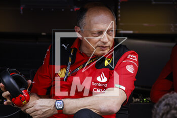 2023-03-05 - VASSEUR Frédéric (fra), Team Principal & General Manager of the Scuderia Ferrari, portrait during the Formula 1 Gulf Air Bahrain Grand Prix 2023, 1st round of the 2023 FIA Formula One World Championship from March 2 to 5, 2023 on the Bahrain International Circuit, in Sakhir, Bahrain - F1 - BAHRAIN GRAND PRIX 2023 - RACE - FORMULA 1 - MOTORS