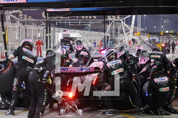 2023-03-05 - 31 OCON Esteban (fra), Alpine F1 Team A523, action pitstop during the Formula 1 Gulf Air Bahrain Grand Prix 2023, 1st round of the 2023 FIA Formula One World Championship from March 3 to 5, 2023 on the Bahrain International Circuit, in Sakhir, Bahrain - F1 - BAHRAIN GRAND PRIX 2023 - RACE - FORMULA 1 - MOTORS