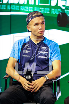 16/03/2023 - ALBON Alexander (tha), Williams Racing FW45, portrait during the Formula 1 STC Saudi Arabian Grand Prix 2023, 2nd round of the 2023 Formula One World Championship from March 17 to 19, 2023 on the Jeddah Corniche Circuit, in Jeddah, Saudi Arabia - F1 - SAUDI ARABIAN GRAND PRIX 2023 - FORMULA 1 - MOTORI