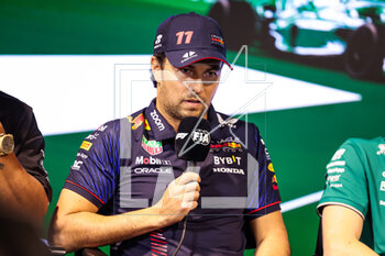16/03/2023 - PEREZ Sergio (mex), Red Bull Racing RB19, portrait during the Formula 1 STC Saudi Arabian Grand Prix 2023, 2nd round of the 2023 Formula One World Championship from March 17 to 19, 2023 on the Jeddah Corniche Circuit, in Jeddah, Saudi Arabia - F1 - SAUDI ARABIAN GRAND PRIX 2023 - FORMULA 1 - MOTORI