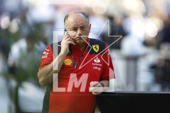 16/03/2023 - VASSEUR Frédéric (fra), Team Principal & General Manager of the Scuderia Ferrari, portrait during the Formula 1 STC Saudi Arabian Grand Prix 2023, 2nd round of the 2023 Formula One World Championship from March 17 to 19, 2023 on the Jeddah Corniche Circuit, in Jeddah, Saudi Arabia - F1 - SAUDI ARABIAN GRAND PRIX 2023 - FORMULA 1 - MOTORI
