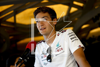 16/03/2023 - RUSSELL George (gbr), Mercedes AMG F1 Team W14, portrait during the Formula 1 STC Saudi Arabian Grand Prix 2023, 2nd round of the 2023 Formula One World Championship from March 17 to 19, 2023 on the Jeddah Corniche Circuit, in Jeddah, Saudi Arabia - F1 - SAUDI ARABIAN GRAND PRIX 2023 - FORMULA 1 - MOTORI