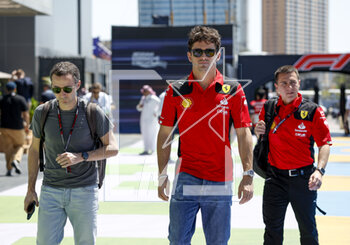 17/03/2023 - LECLERC Charles (mco), Scuderia Ferrari SF-23, and TODT Nicolas, in the paddock, during the Formula 1 STC Saudi Arabian Grand Prix 2023, 2nd round of the 2023 Formula One World Championship from March 17 to 19, 2023 on the Jeddah Corniche Circuit, in Jeddah, Saudi Arabia - F1 - SAUDI ARABIAN GRAND PRIX 2023 - FORMULA 1 - MOTORI